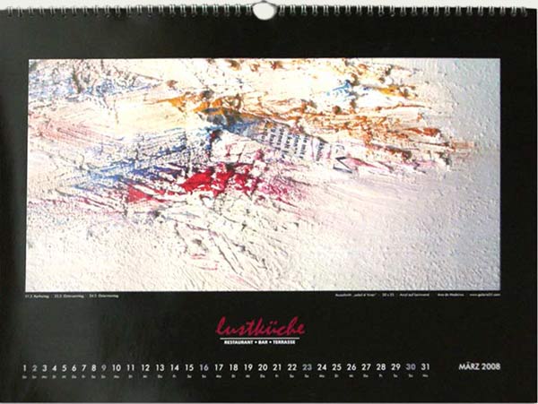 Motif for a Calender, Exemple